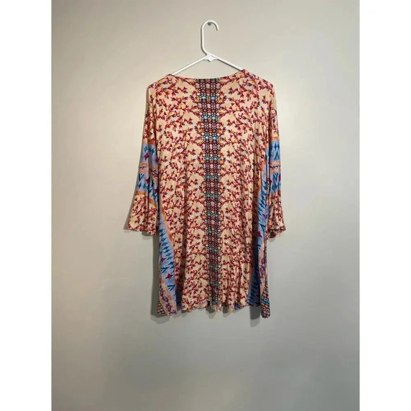 Soft Surroundings Fifi Embroidered Colorful Artsy Tunic Top - Picture 7 of 11